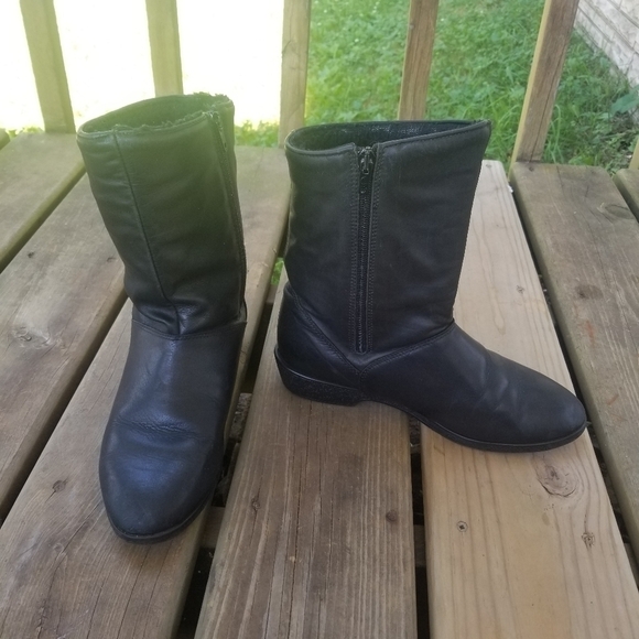 Blondo Waterproof Leather Vintage Zip Boots 8 D - Picture 1 of 9